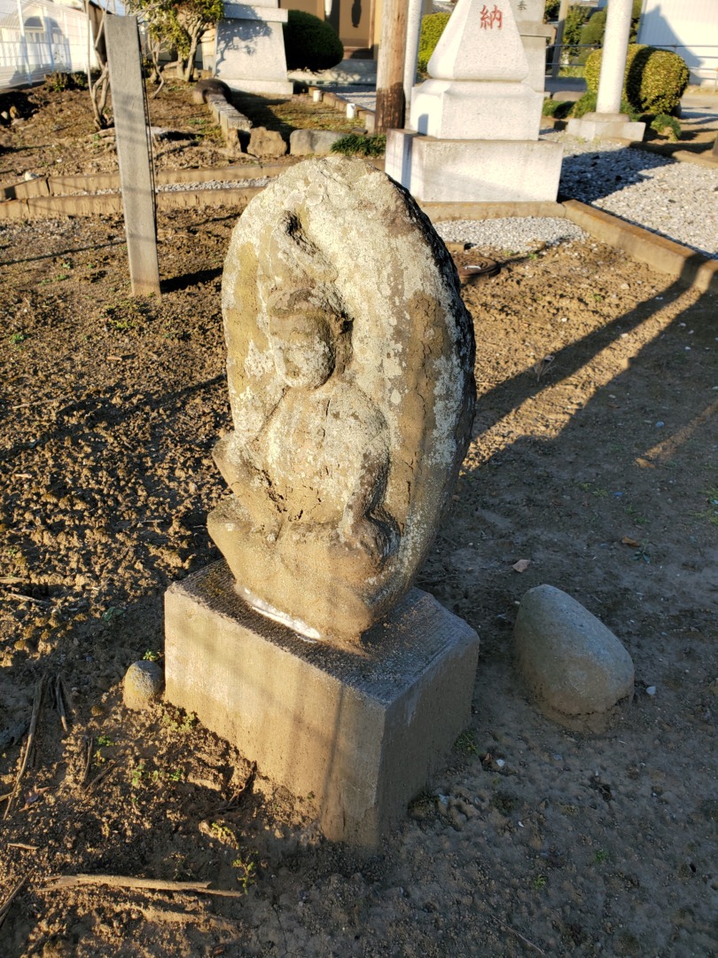 雷電神社・石仏